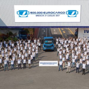 IVECO celebrates 600,000th Brescia-built truck
