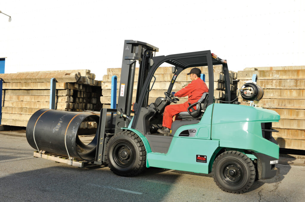 Logistics BusinessLPG forklift overcomes diesel legislation