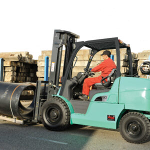 LPG forklift overcomes diesel legislation