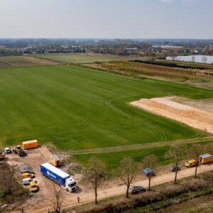Geodis building sustainable facility in The Netherlands