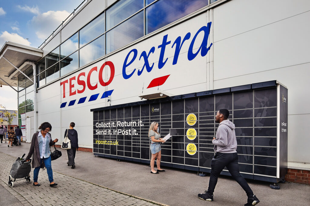 Logistics BusinessInPost forms partnership with Tesco