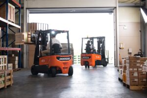 Logistics BusinessDoosan upgrades electric forklift range 