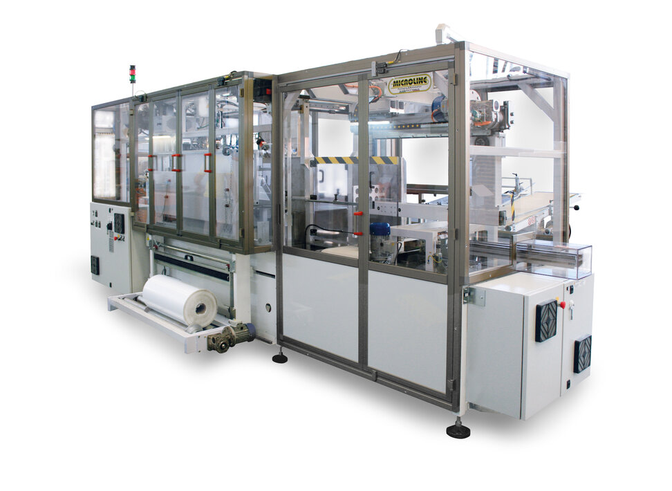 Logistics BusinessHorizontal packaging machine with emphasis on efficiency