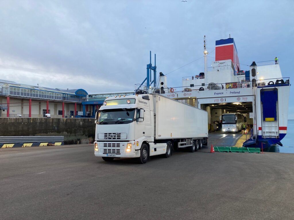 Logistics BusinessCherbourg handles 100,000th container from Ireland