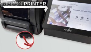 Logistics BusinessRibbon printer adds luxury to gifting