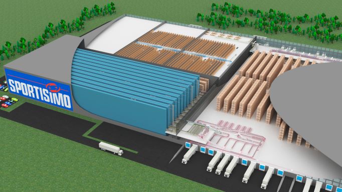 Sportisimo DC features state-of-the-art automation
