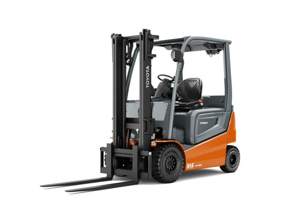 Logistics BusinessNew Toyota forklifts have multiple power options