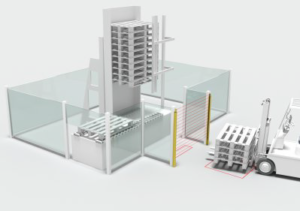 Logistics BusinessComplete solution for guarding pallet magazines