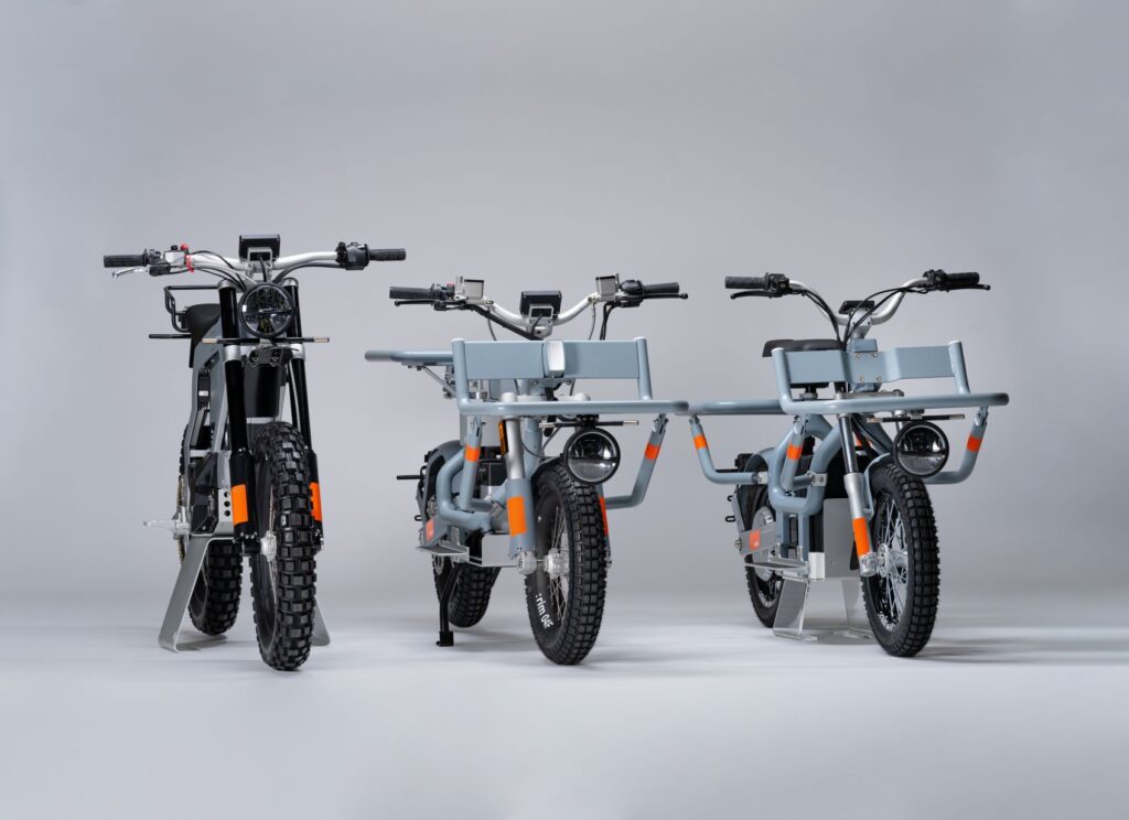 Logistics BusinessElectric motorbikes optimised for mobile workforces
