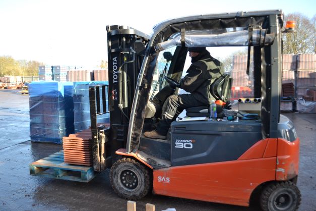 Logistics BusinessBurton switches to electric Toyota forklifts