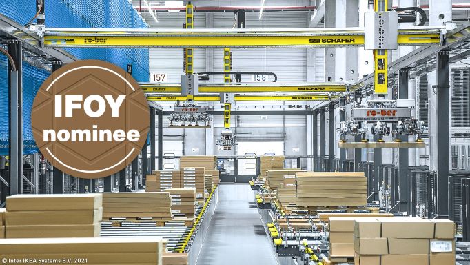 Logistics BusinessSSI Schaefer’s IKEA picking solution nominated for IFOY Award