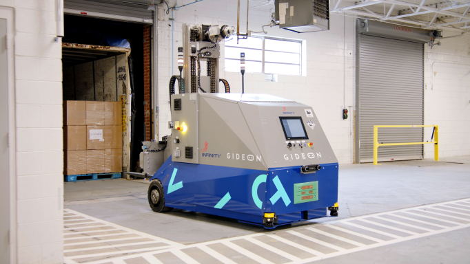 Logistics BusinessGideon launches autonomous loading forklift