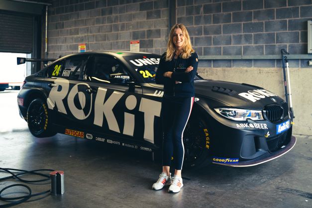 ek robotics sponsors BTCC team