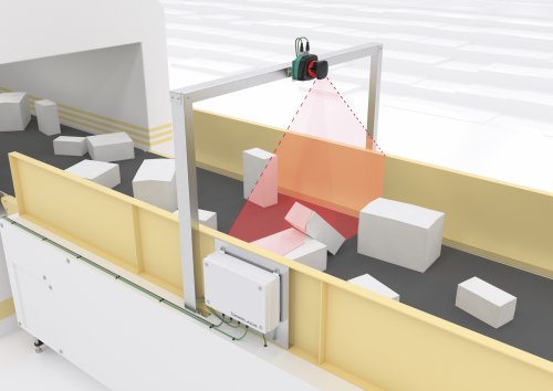 Logistics BusinessSensor system monitors conveyor belt utilisation