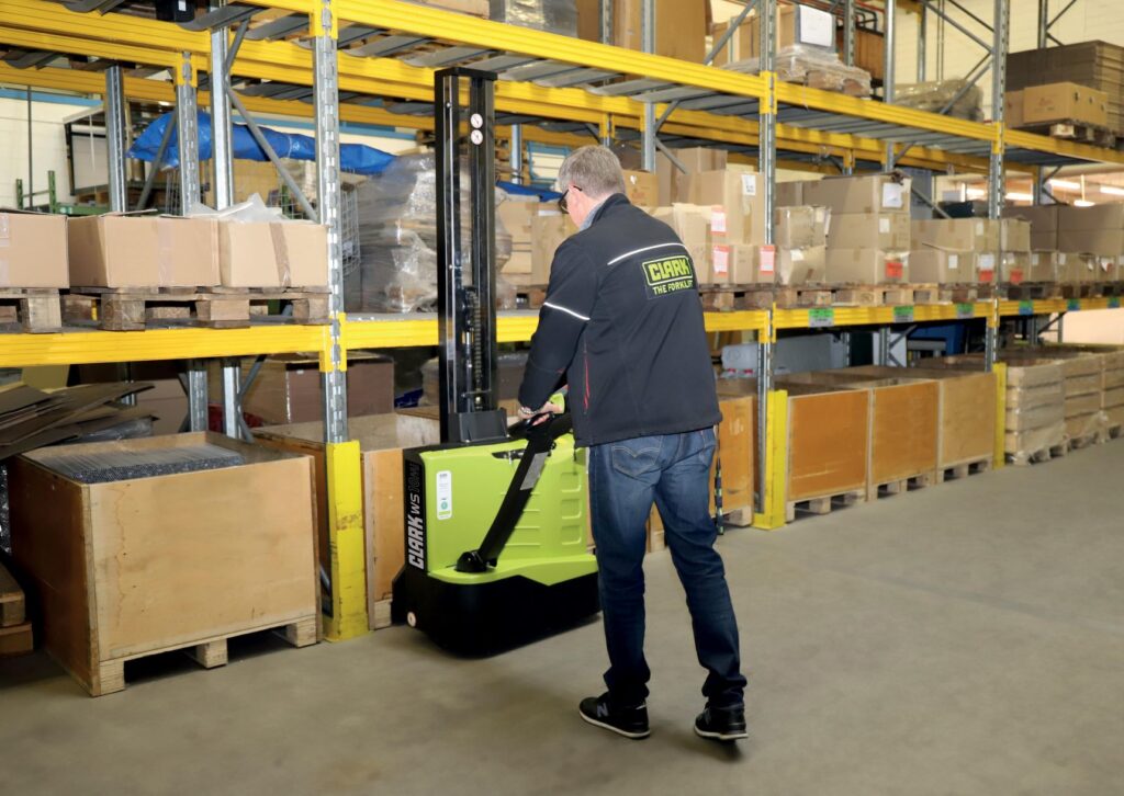 Logistics BusinessClark introduces mono-mast high-lift pallet truck