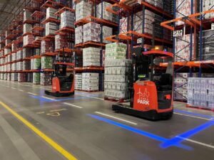 Logistics BusinessWine store benefits from automated handling