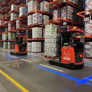 Logistics BusinessWine store benefits from automated handling