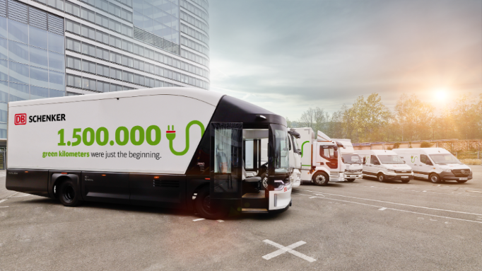 Logistics BusinessSchenker electric vehicles cover 1.5 million km