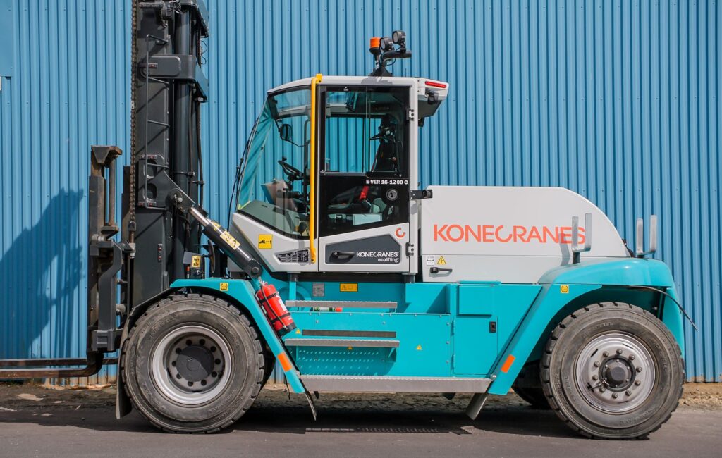 Logistics BusinessKemi Shipping orders Konecranes electric forklifts