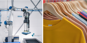 Logistics BusinessSmart Fashion Picker: Cobot picks items of various sizes
