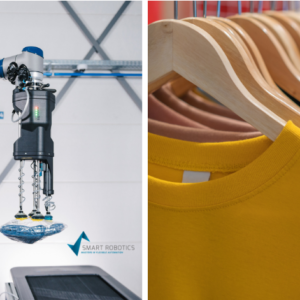 Logistics BusinessSmart Fashion Picker: Cobot picks items of various sizes