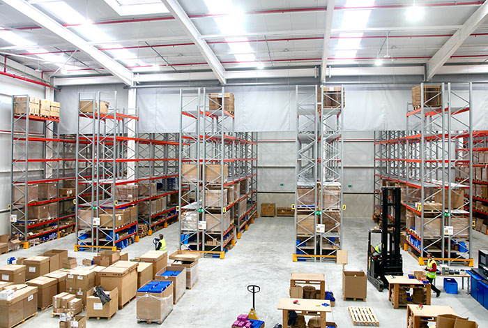Logistics BusinessAR Racking extends manufacturer’s warehouse