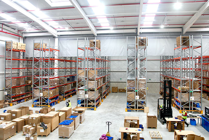 Logistics BusinessAR Racking extends manufacturer’s warehouse