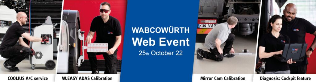 Logistics BusinessDemonstrations and innovations at WABCOWÜRTH web events