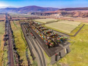 Logistics BusinessRomania terminal reaches construction milestone