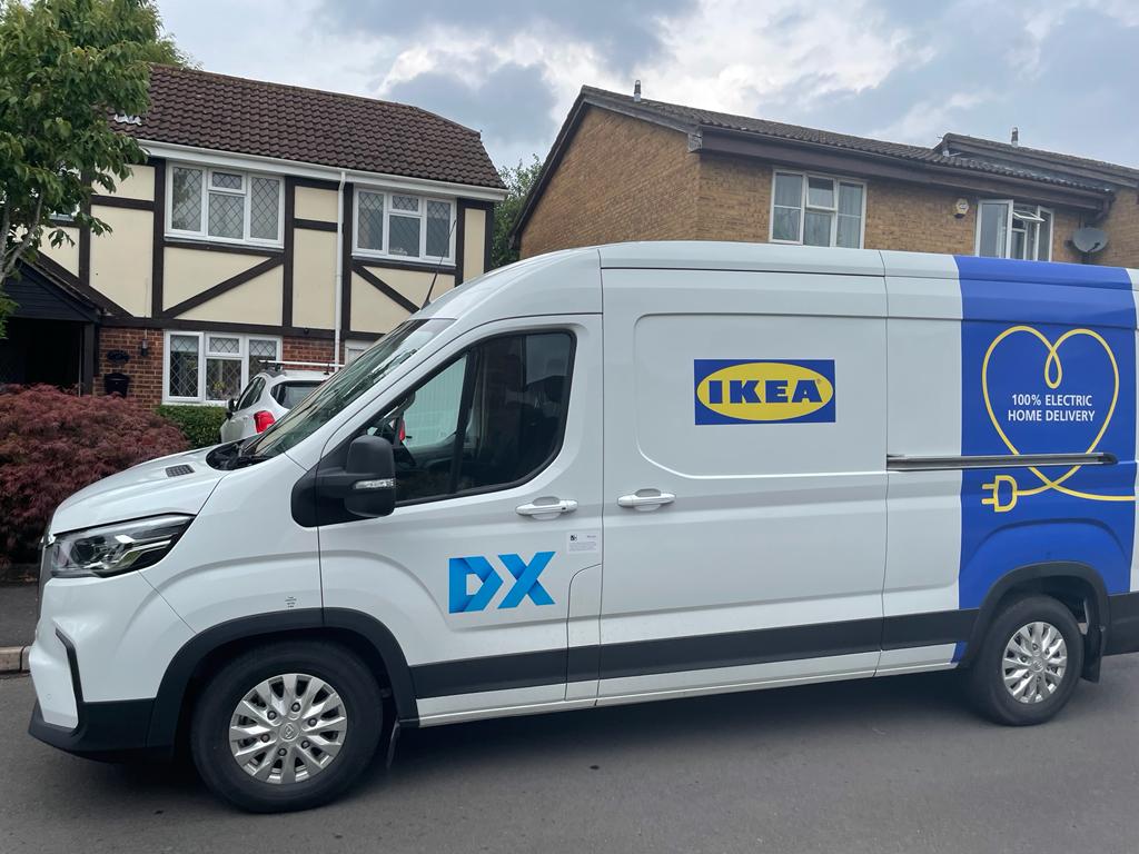 dx-launches-£750k-electric-vehicle-programme-with-ikea