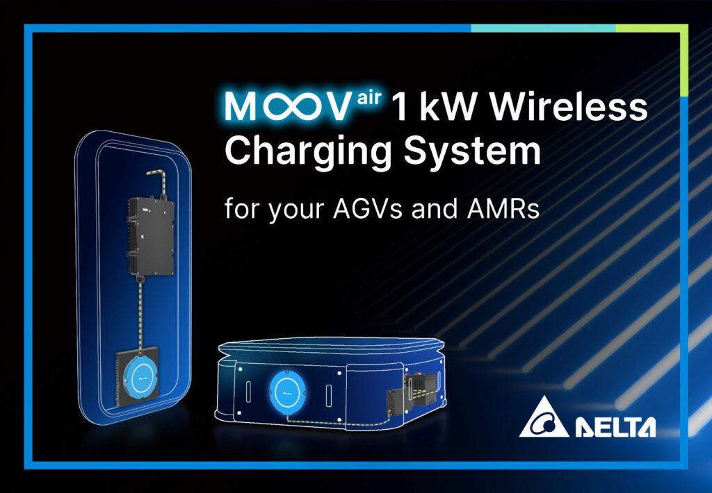 Logistics BusinessWireless charging for industrial e-vehicles