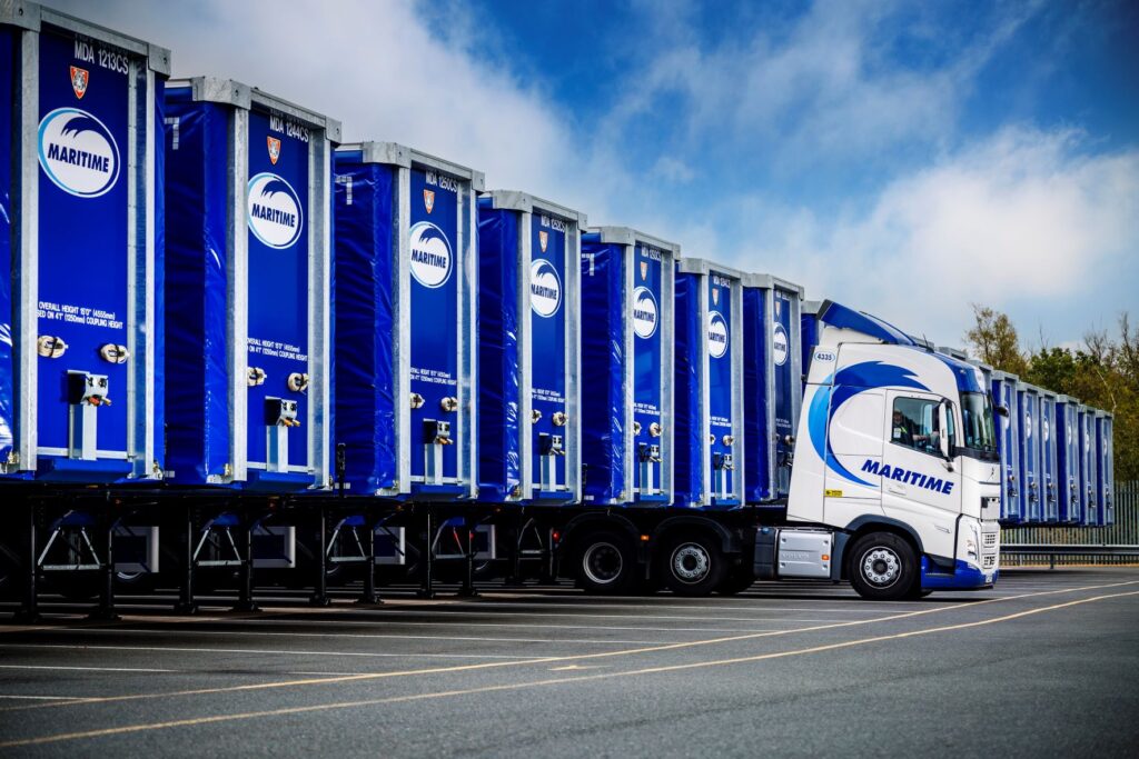 Logistics BusinessTiger supplies 100 curtainsiders to Maritime