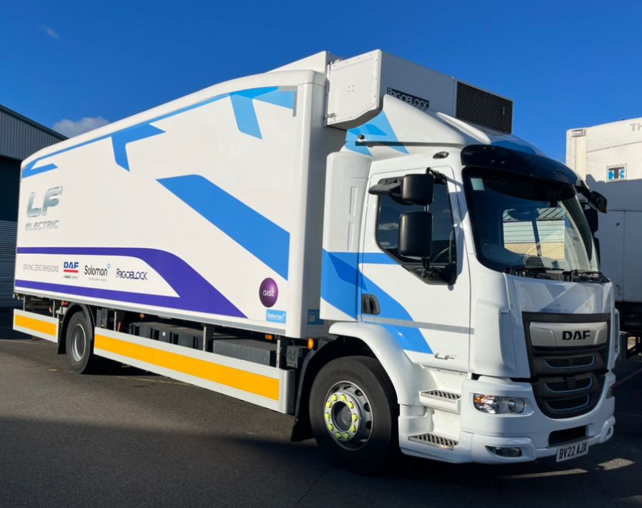 Logistics BusinessGist trials electric HGVs