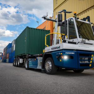 Logistics BusinessAutomated Terminal Tractors in Series Production