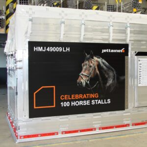 Logistics BusinessAir Horse Stall ULD Delivered