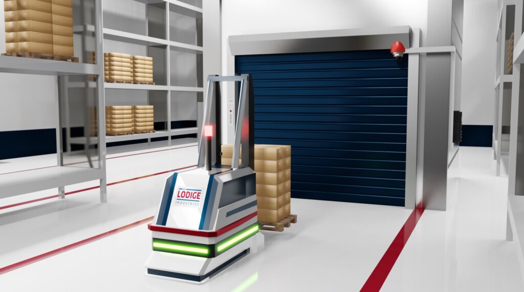 Logistics BusinessMulti-storey Warehouse Automation