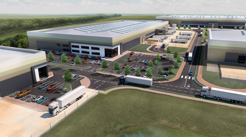 Logistics BusinessSpeculative Development for St. Modwen Logistics