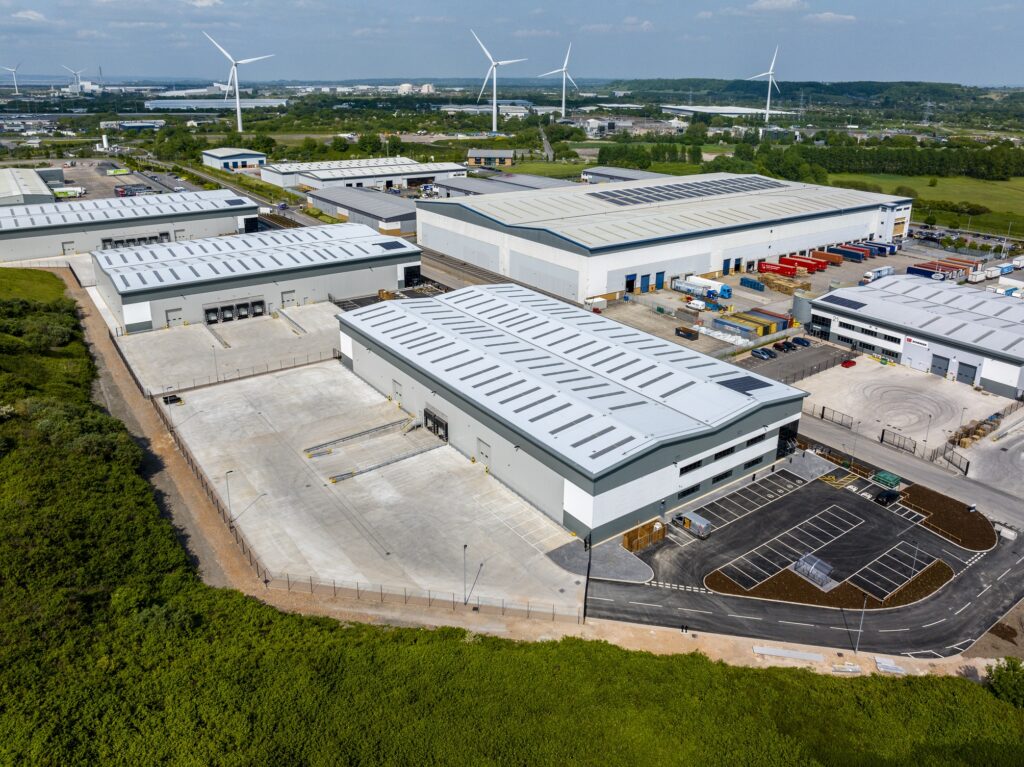 Logistics BusinessModern Warehouse at Avonmouth Logistics Park