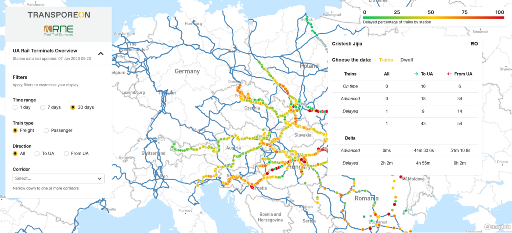 Logistics BusinessTool Enhances Ukraine-EU Rail Visibility
