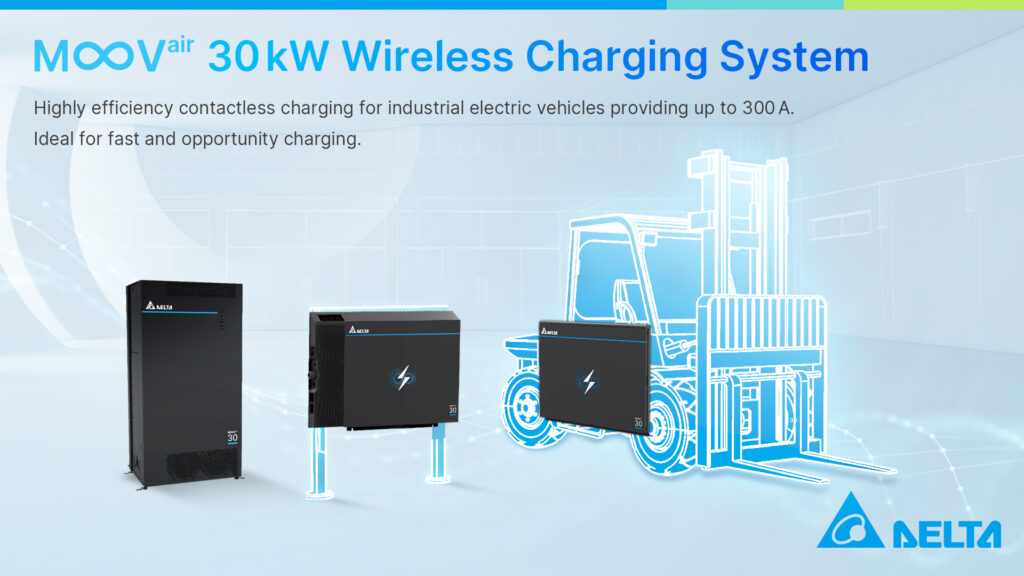 Logistics BusinessWireless Charging System for e-Forklifts