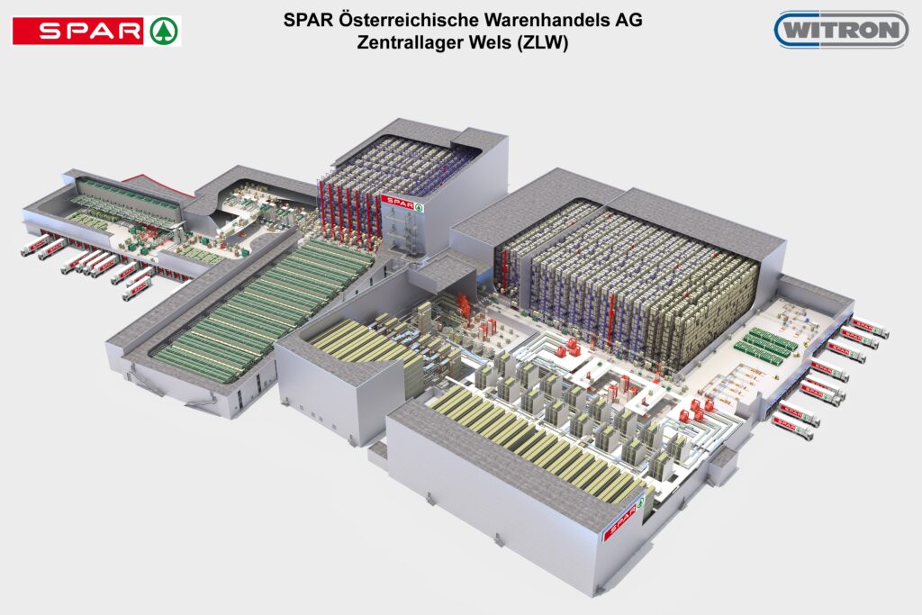 Logistics Business4th Stage at SPAR Warehouse in Austria