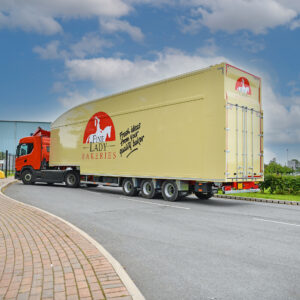 Logistics BusinessBakery Receives 8 Double Deck Tiger Trailers