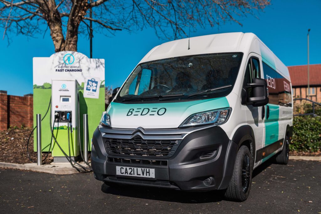 Diesel Van Turns Electric