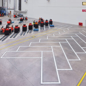 Logistics BusinessPets at Home Line Marking at New DC