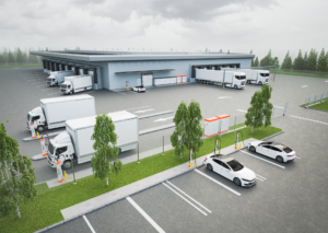 Logistics BusinessEV Truck Megawatt Charging System Early ’24