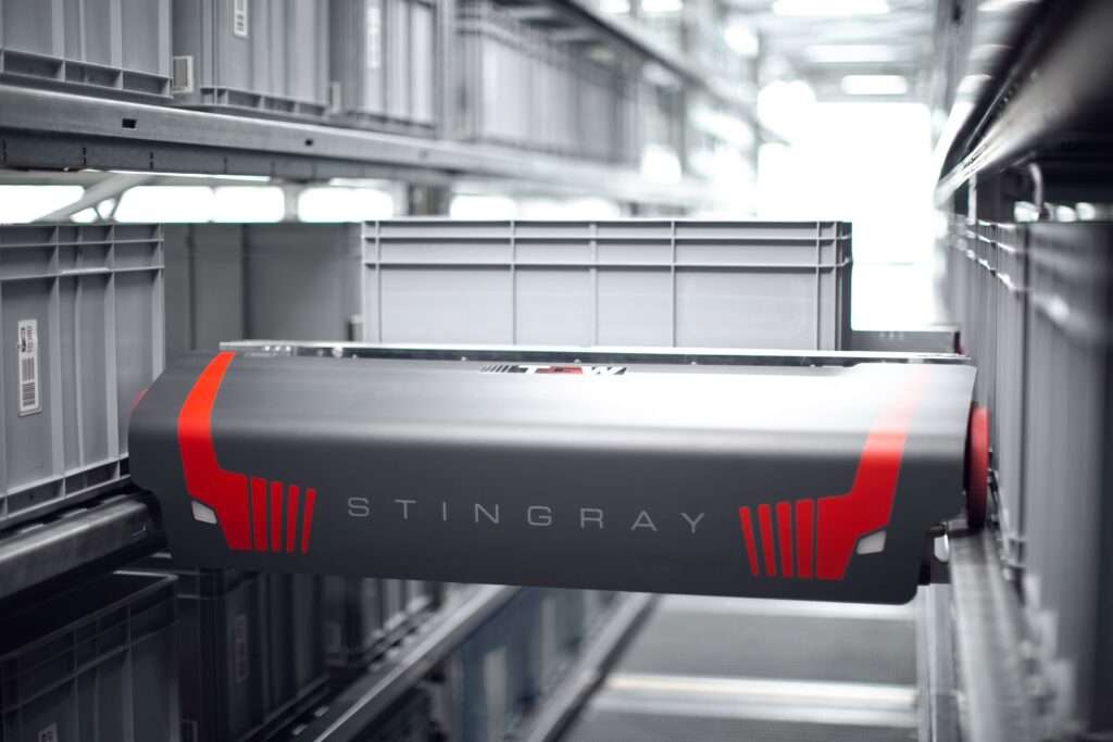 Logistics BusinessTGW’s New Stingray Shuttles