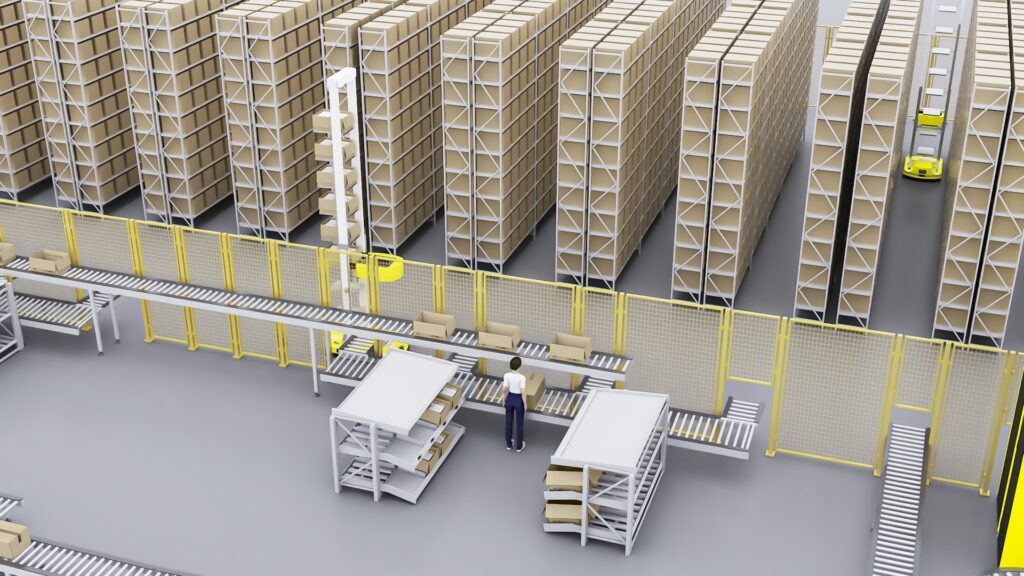 Logistics BusinessCentralized DC in Spain using Mobile Robots