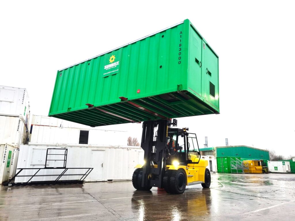 Logistics BusinessRental Firm Chooses New Big Trucks