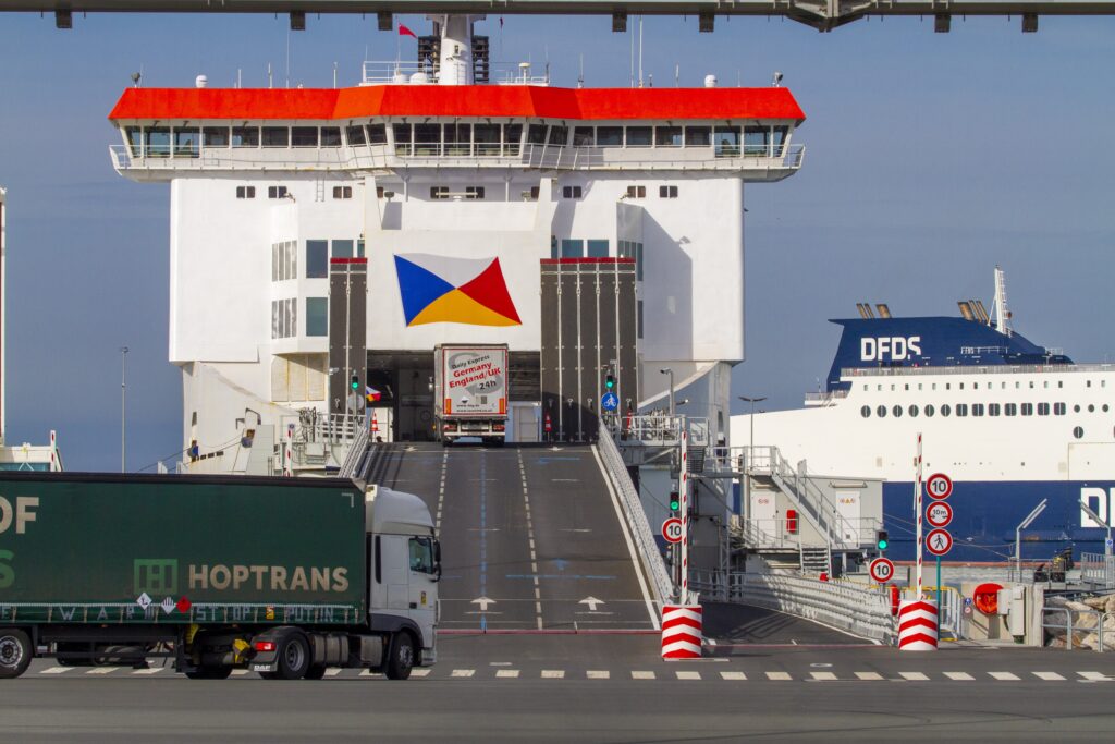 Ports of Boulogne and Calais