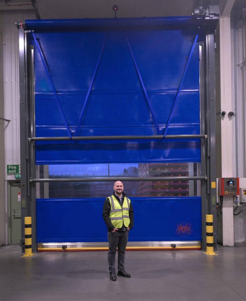 Logistics BusinessBespoke Industrial Door Installed